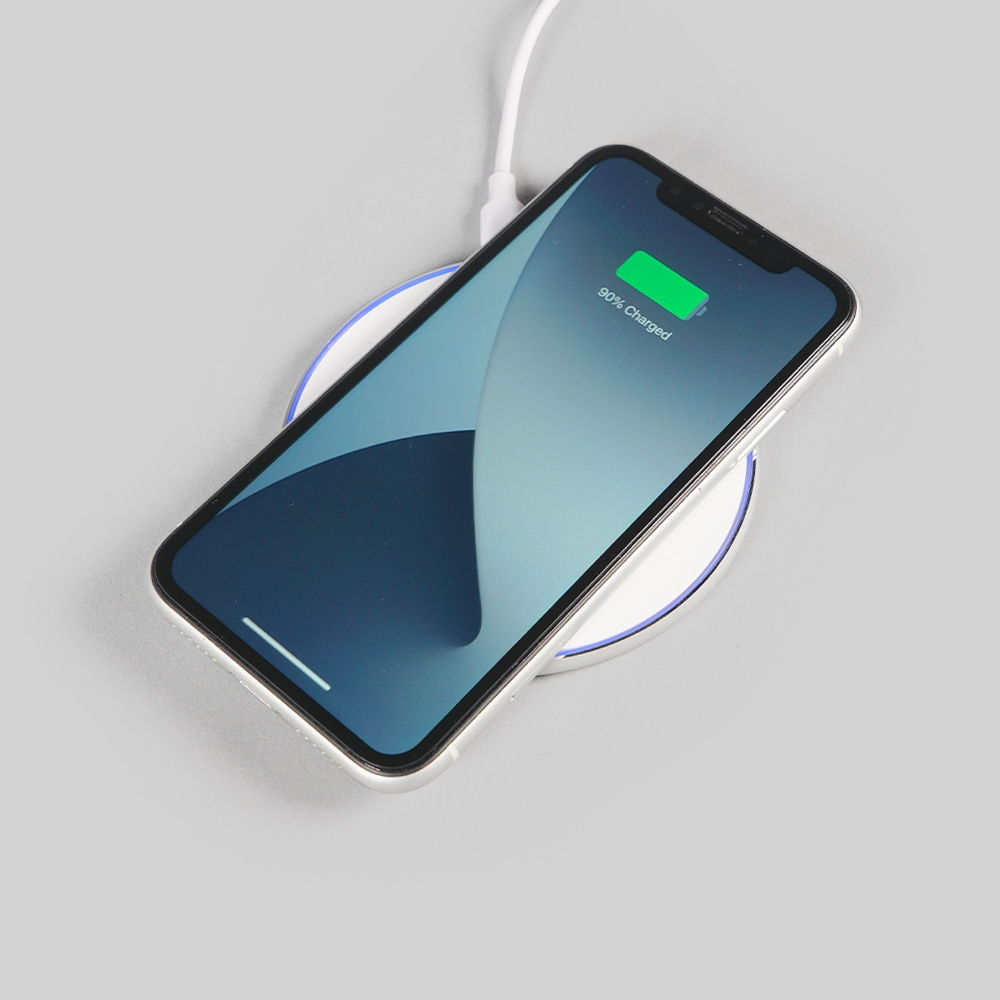 2 in 1 Wireless Charger Pad with Heating Cup